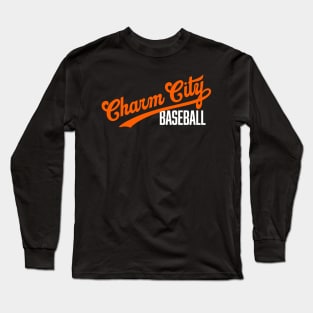 Charm City Baseball Long Sleeve T-Shirt